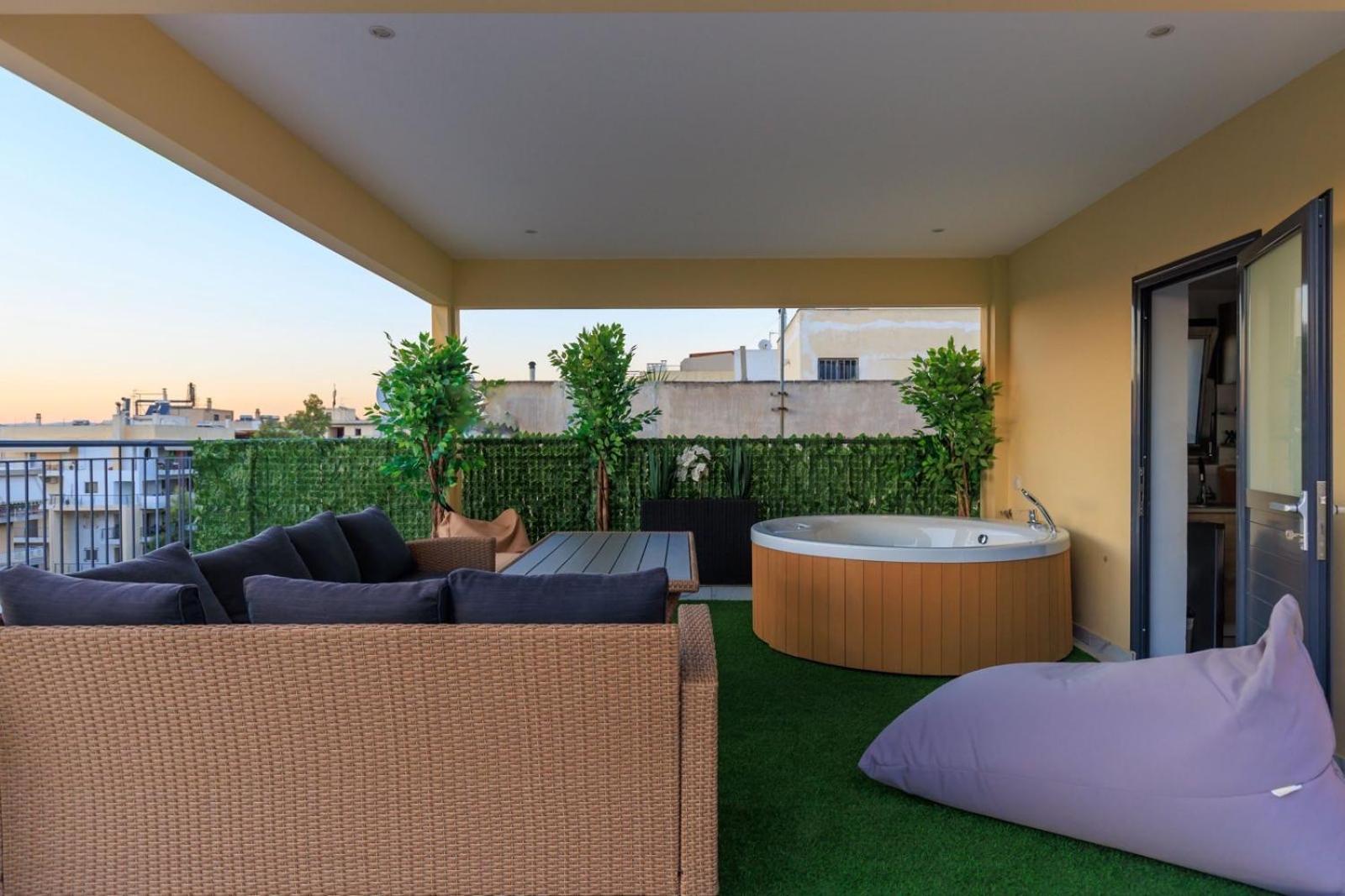 Aiolos Super Lux Suite Jucuzzi Nea Smyrni Centre Atenas Exterior foto